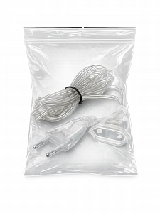 Орбита OT-ELE03 удлинитель для гирлянды прозрачный 10м (УПАКОВКА 10ШТ)